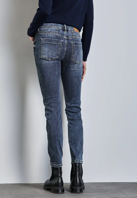 Jeans im Slim Fit Mid Blue Wash