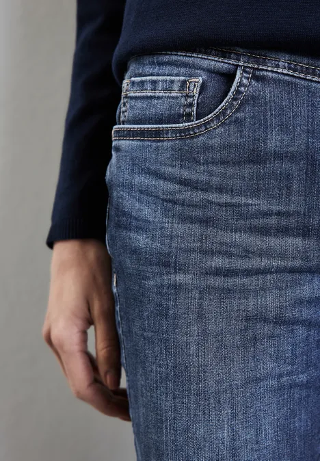 Jeans im Slim Fit Mid Blue Wash
