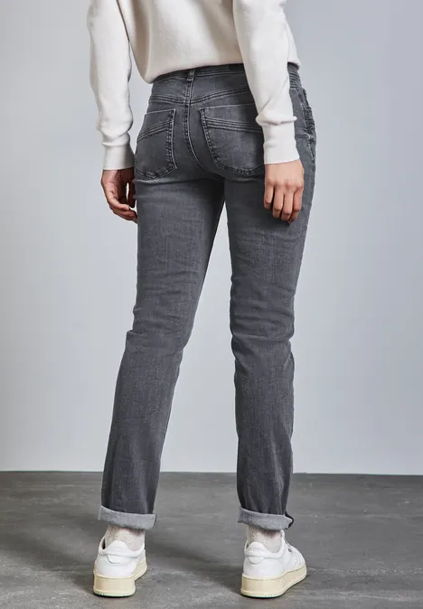 Jeans im Casual Fit Grey Wash