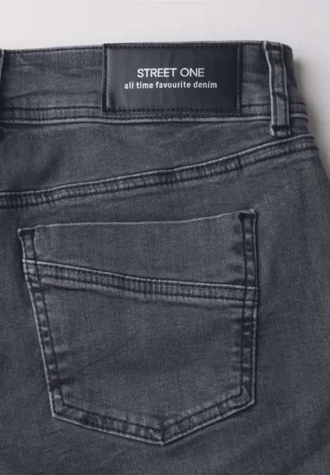 Jeans im Casual Fit Grey Wash