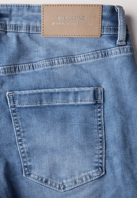 Jeans im Casual Fit Light Blue Wash