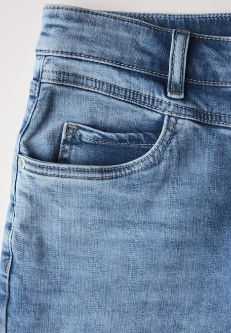 Wide Leg Jeans Light Blue Random