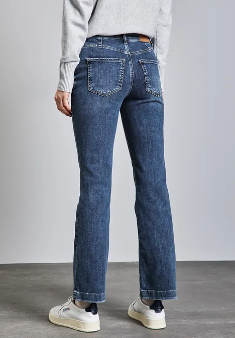 Bootcut Jeans Mid Blue Random