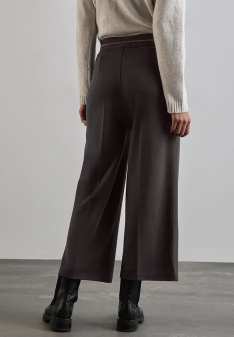 7/8 Wide Leg Hose dark oak brown