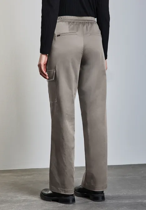 Straight Leg Cargo Hose ashen maple beige