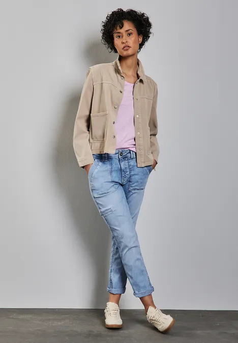 Jeans im Cargo-Look Ultra Bleach Random Washed