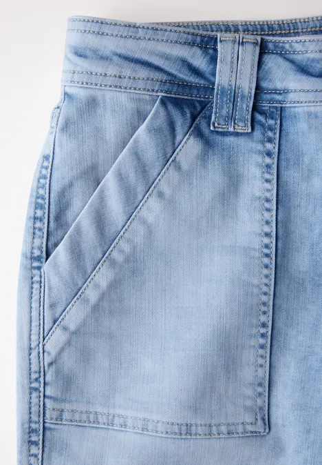 Jeans im Cargo-Look Ultra Bleach Random Washed