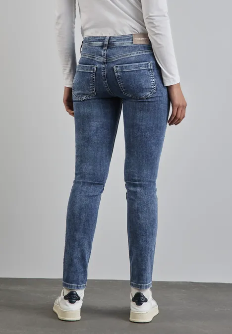 Jeans en coupe casual Medium blue random