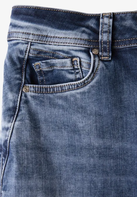 Jeans en coupe casual Medium blue random