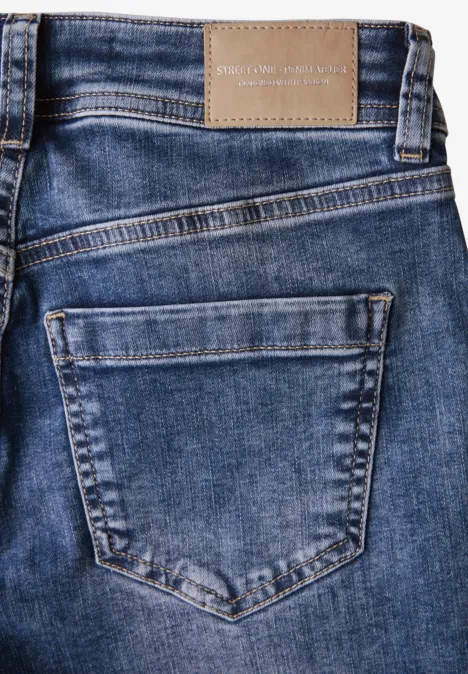 Jeans en coupe casual Medium blue random