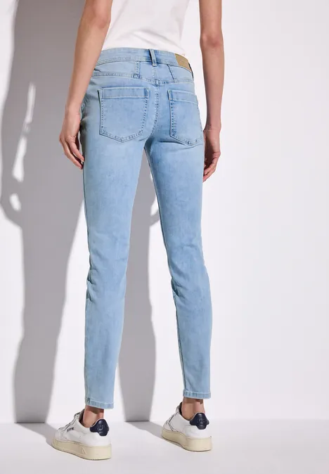 Slim Fit Jeans Light Blue soft wash