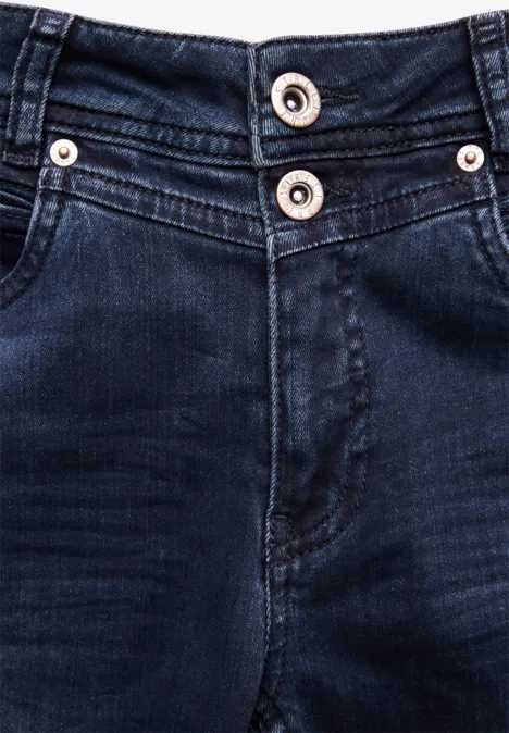 Jeans im Cargo-Look Blue Black wash