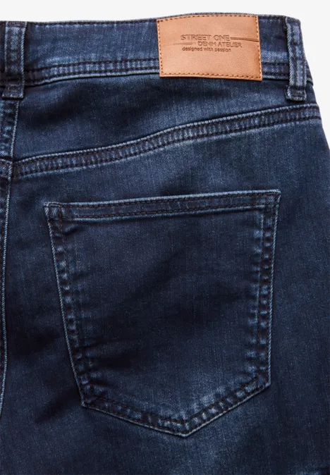 Jeans im Cargo-Look Blue Black wash