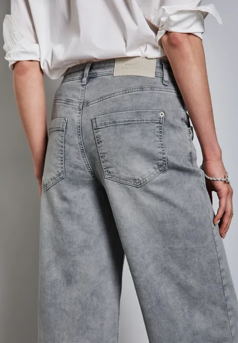 Wide Leg Jeans Ice grey wash
