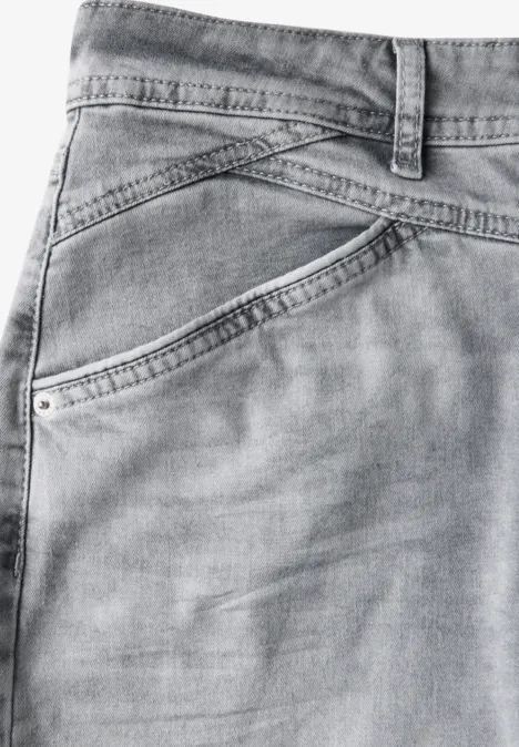 Wide Leg Jeans Ice grey wash