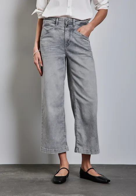 Wide Leg Jeans Ice grey wash