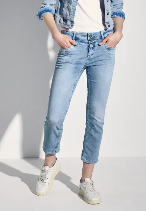 7/8-Jeans im Casual Fit Ultra Bleach Random Washed