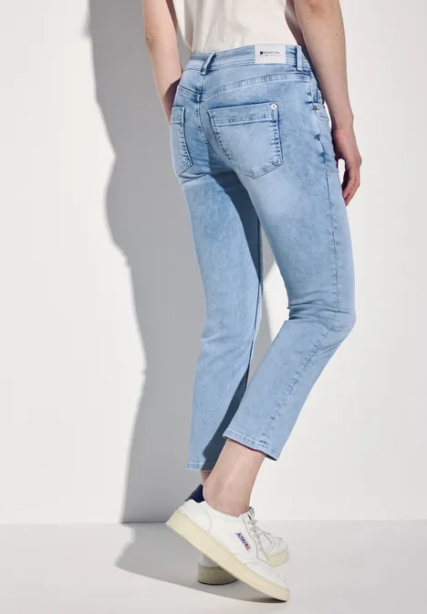 7/8-Jeans im Casual Fit Ultra Bleach Random Washed