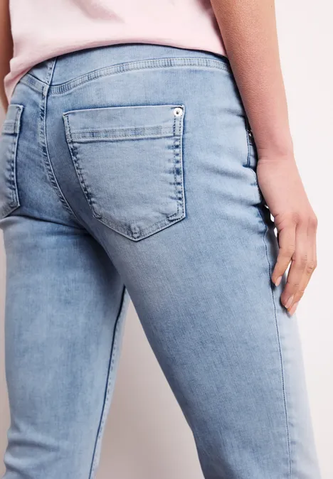 7/8-Jeans im Casual Fit Ultra Bleach Random Washed