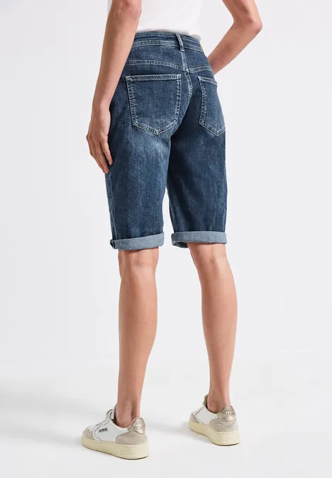 Bermuda Jeans Medium blue random