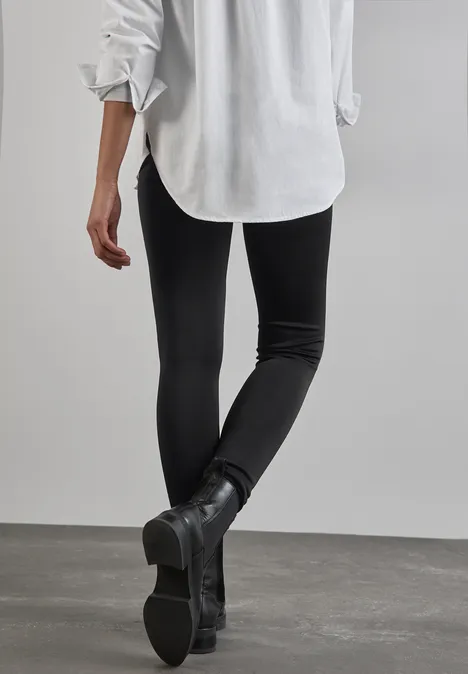 Wendbare Thermo-Leggings Black