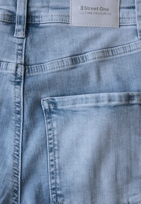 Wide Leg Jeans Super Bleach washed