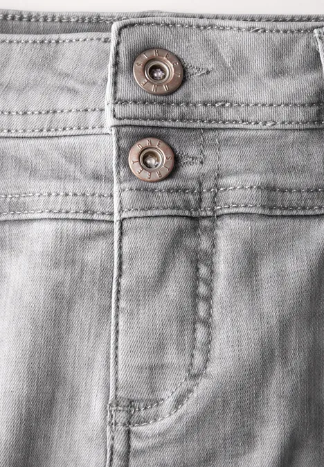 Jeans im Casual Fit Ice grey wash