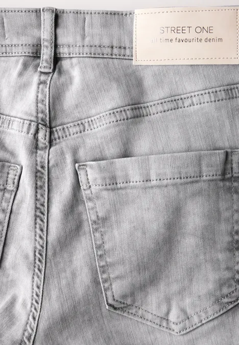 Jeans im Casual Fit Ice grey wash