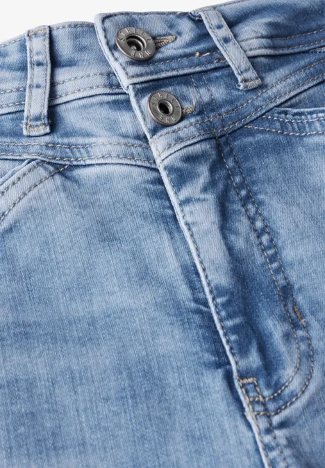 Wide Leg Jeans Light blue washed