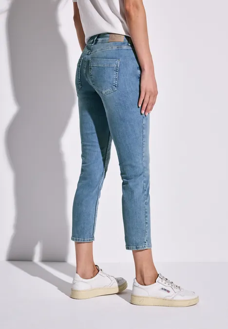 7/8-Jeans im Casual Fit Light blue washed