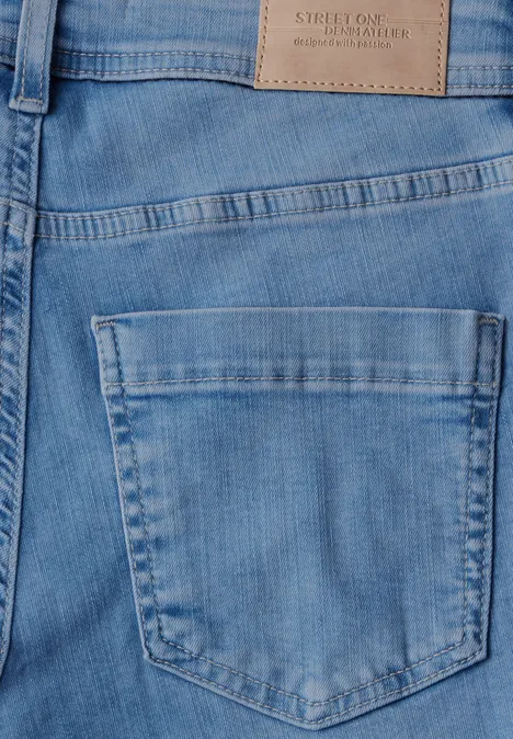 7/8-Jeans im Casual Fit Light blue washed