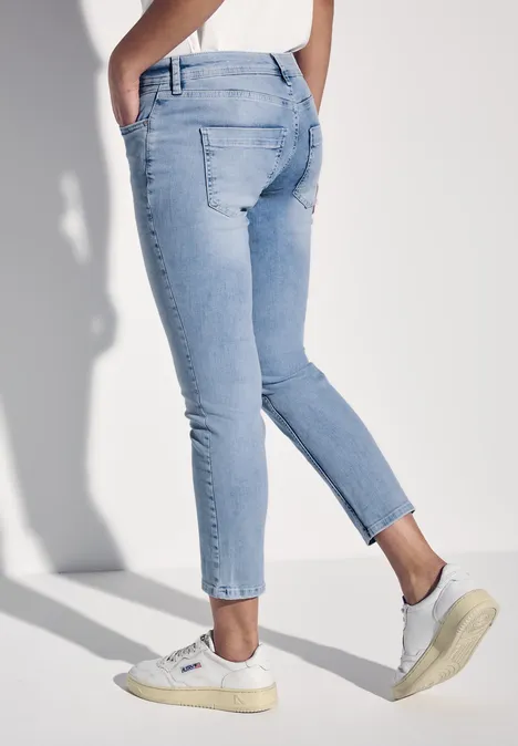 7/8-Jeans im Casual Fit Ultra Bleach Random Washed