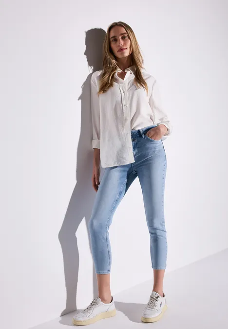 7/8-Jeans im Slim Fit Ultra Bleach Random Washed