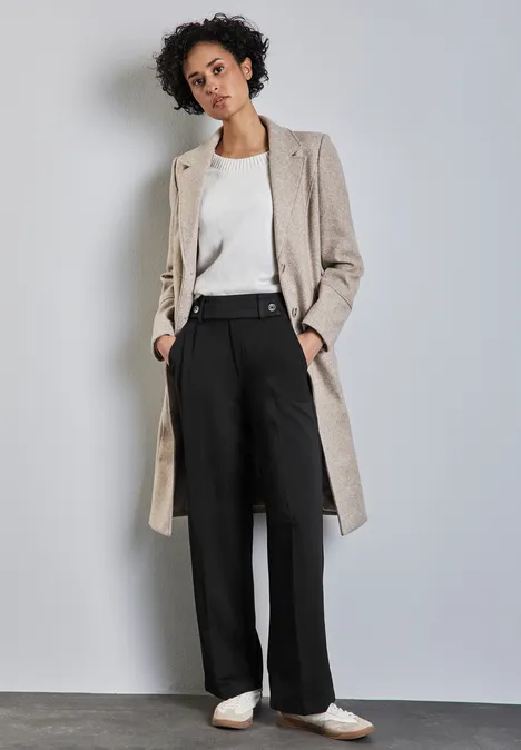 Straight Leg Hose Black