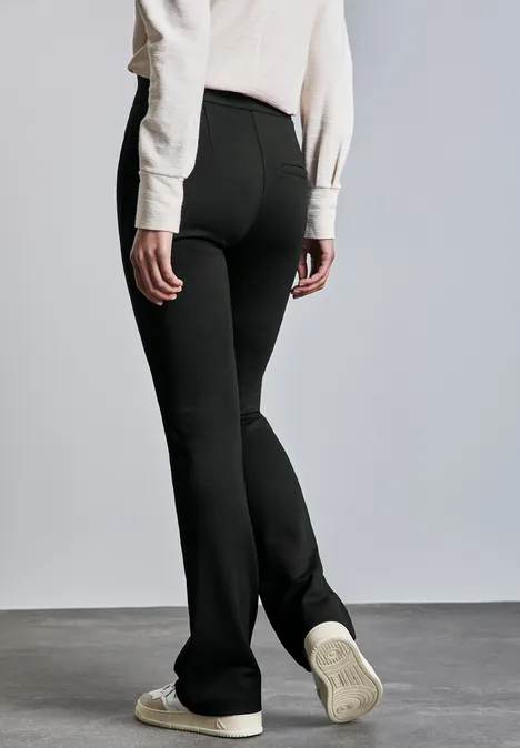 Bootcut Hose Black