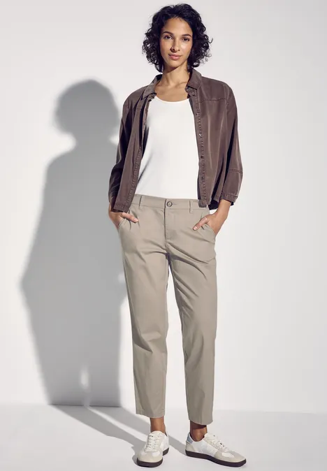 Softe Twill Chino buff grey