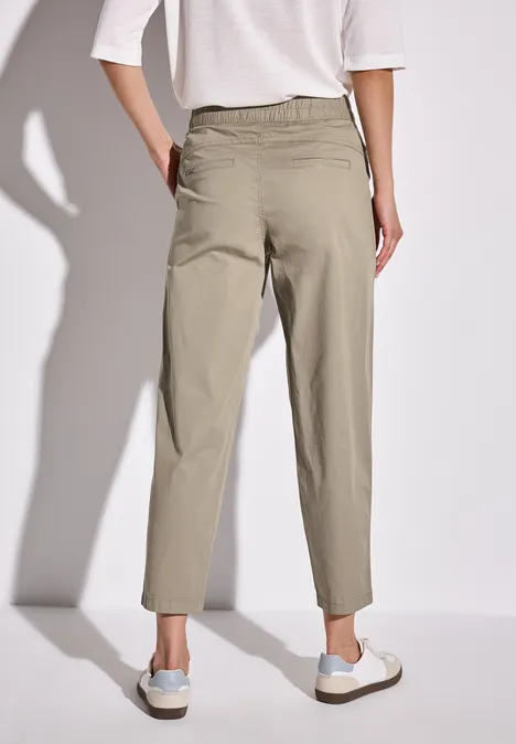 Hose im Cargo Look buff grey