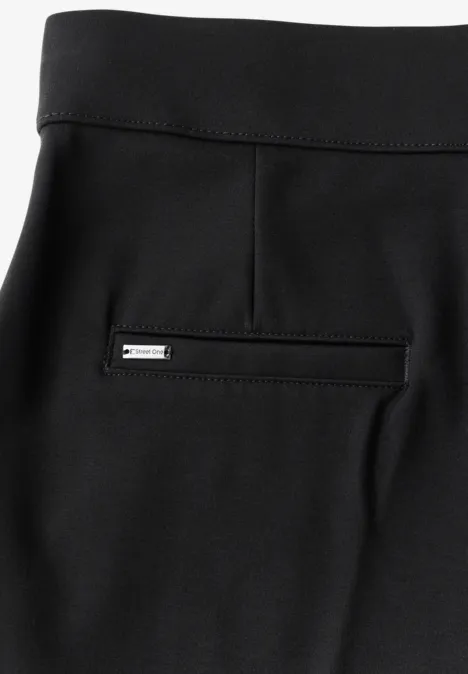 Straight Leg Hose Black