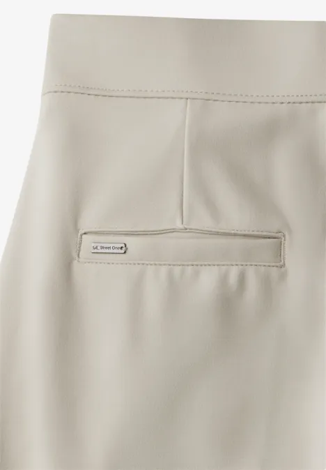Straight Leg Hose stone beige