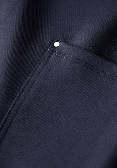 Jersey Twill Cargo-Hose deep blue
