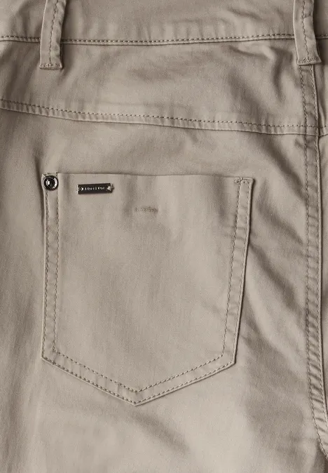 7/8-Satinhose cool ivory