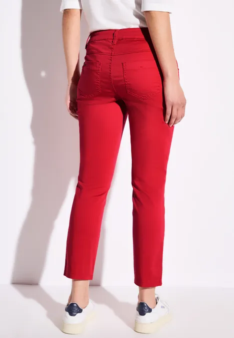 7/8-Satinhose glory red