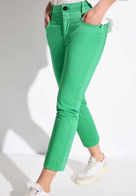 7/8-Satinhose tendril green