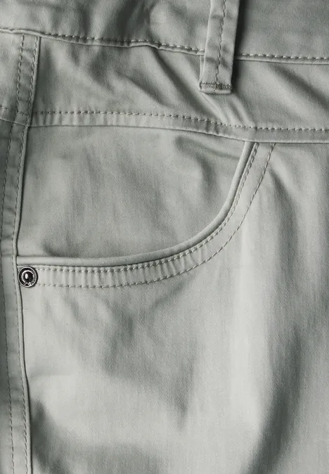 7/8-Satinhose pastel green