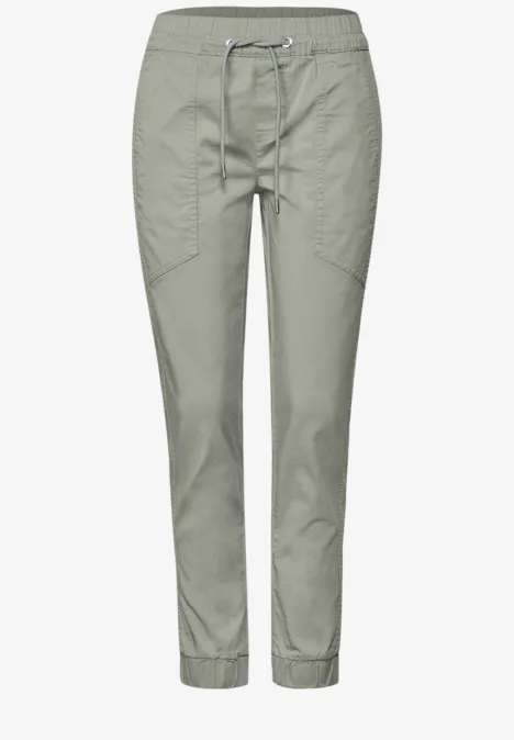 Hose im Loose Fit pastel green