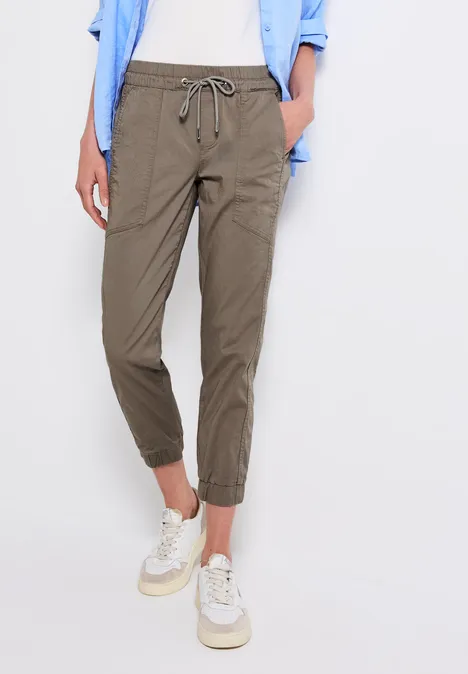 Hose im Loose Fit stone brown