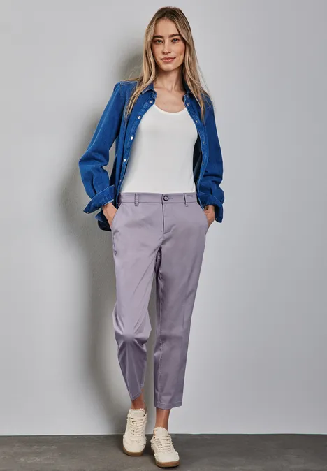 Softe Twill Chino wisteria purple
