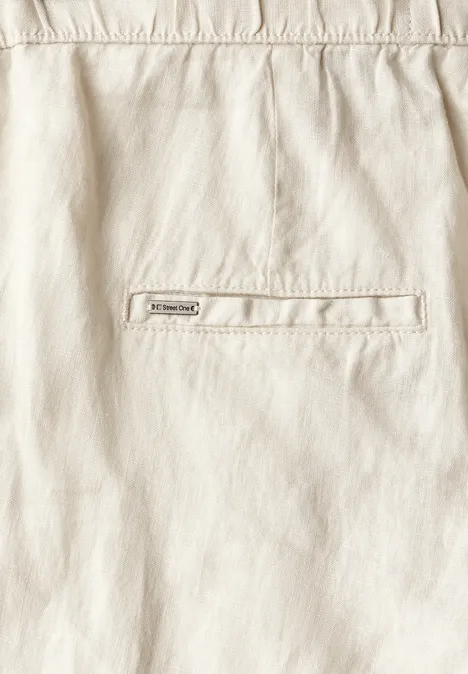 Paperbag Hose moonstone sand