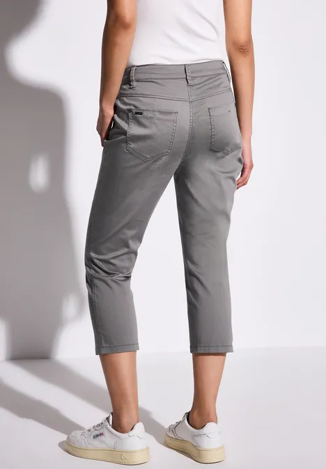 Satin 3/4-Hose overcast grey
