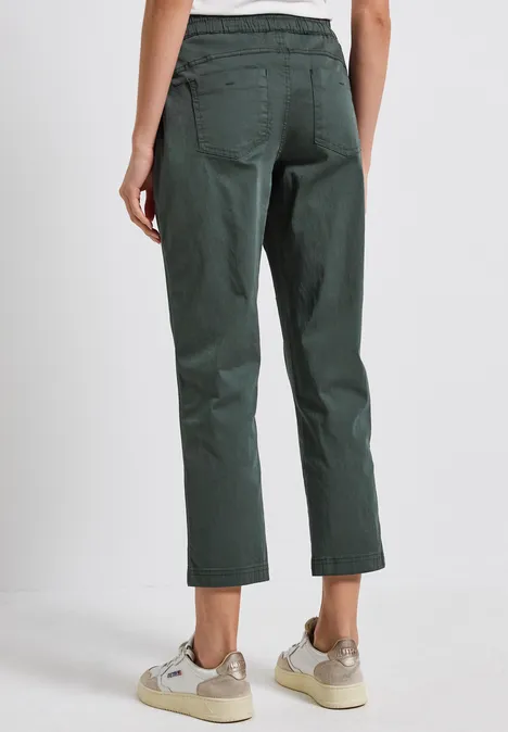 Hose im Loose Fit marshy green